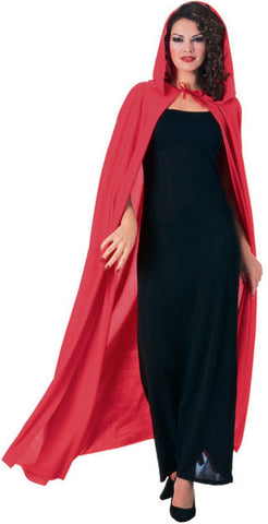 Hooded Red Cape