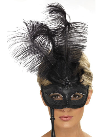 Baroque Black Eyemask