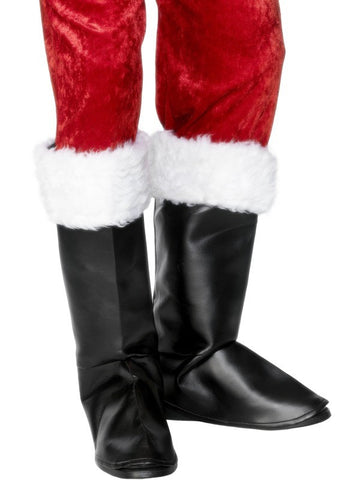 Santa Boot Covers w/Fur