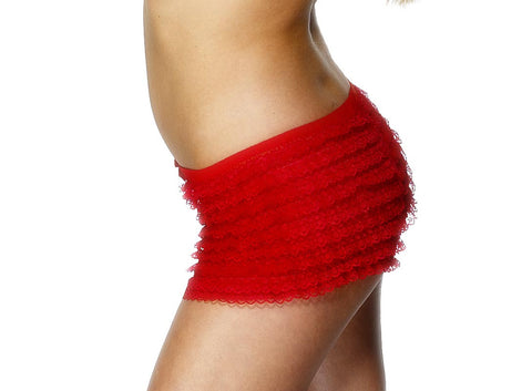 Ruffled Red Panties