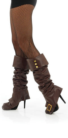 Pirate Bootcovers-Brown