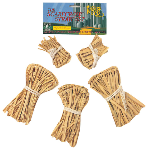 SCARECROW STRAW SET