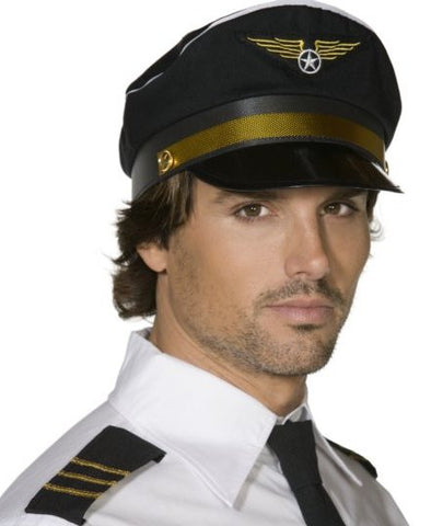 Pilot Hat-Black