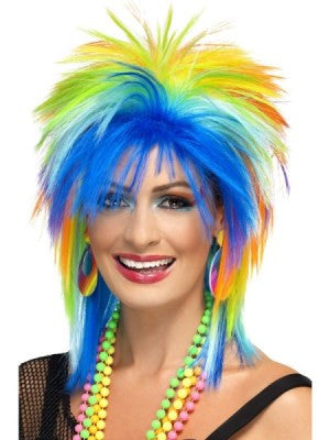 80sRainbow Wig