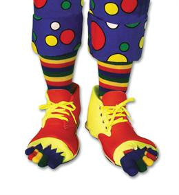 Clown Shoe & Toe Sock Set