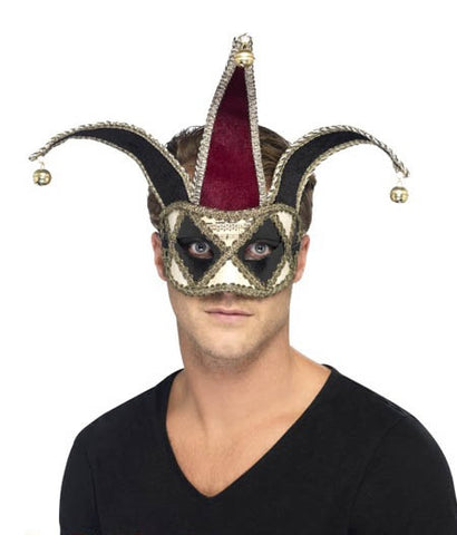 Harlequin Jester Mask