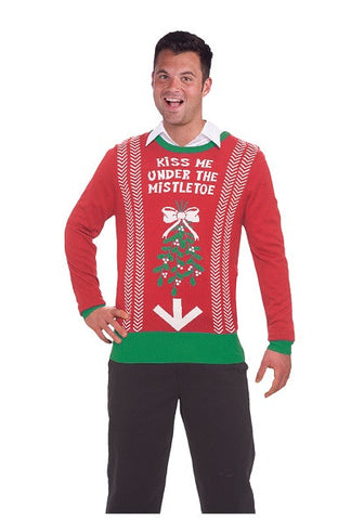 Christmas Jumper-Mistletoe