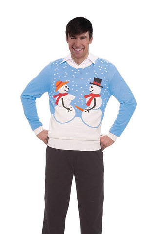 Christmas Jumper-Snow Couple