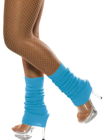 Leg Warmers-Neon Blue