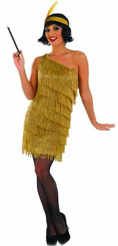 Gold Tassle Flapper