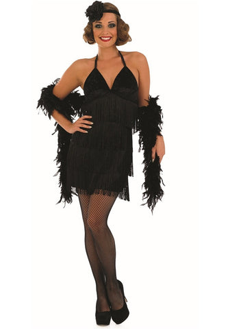 Sexy Black Flapper