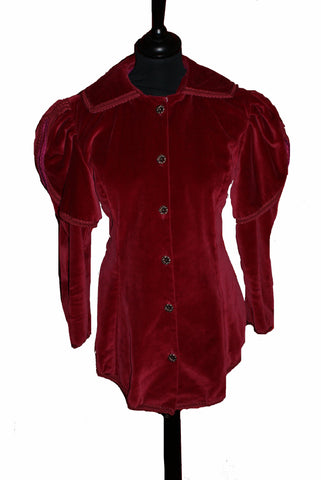 Red Victorian Jacket -Ex Rental