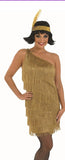 Gold Tassle Flapper