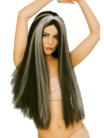 Vampiress Wig Long with Grey