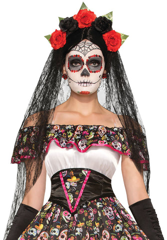 Day of the Dead Veil