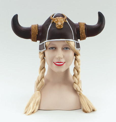 Viking Helmet w/Plaits