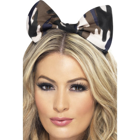 Army Print Bow