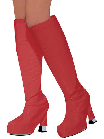 GO GO Boot Covers Red