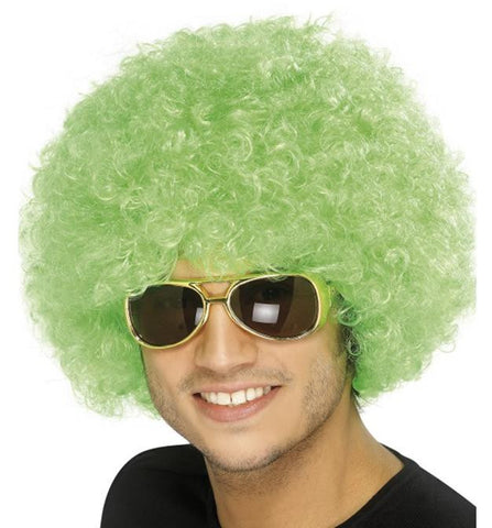 Funky Green Afro